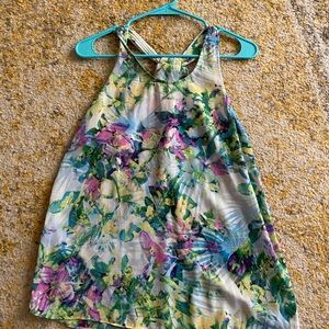 Floral Cynthia Rowley Tank
